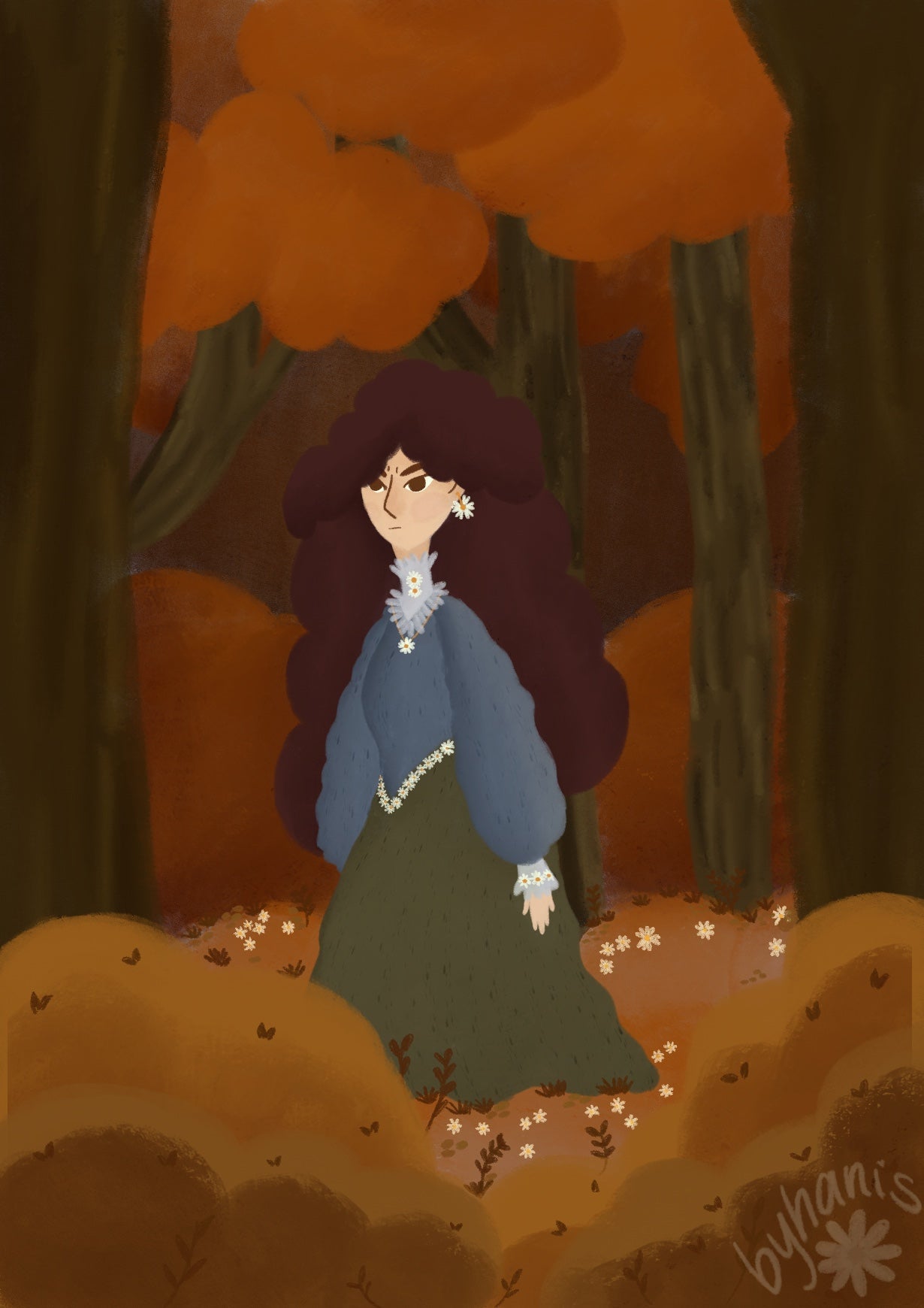 Woman From The Island Artprint