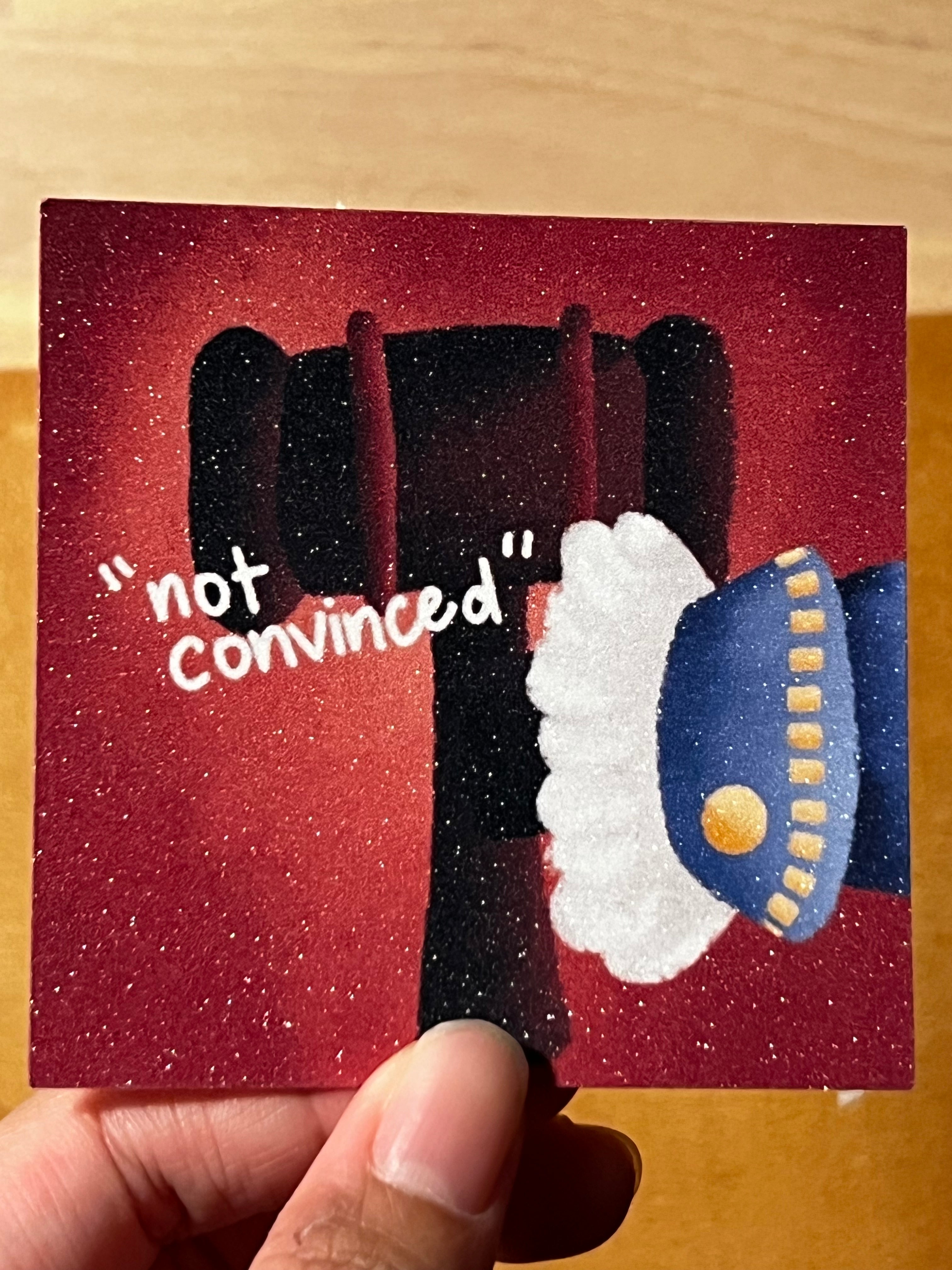 Baa Baa Industries™ - 'Not Convinced' Sticker