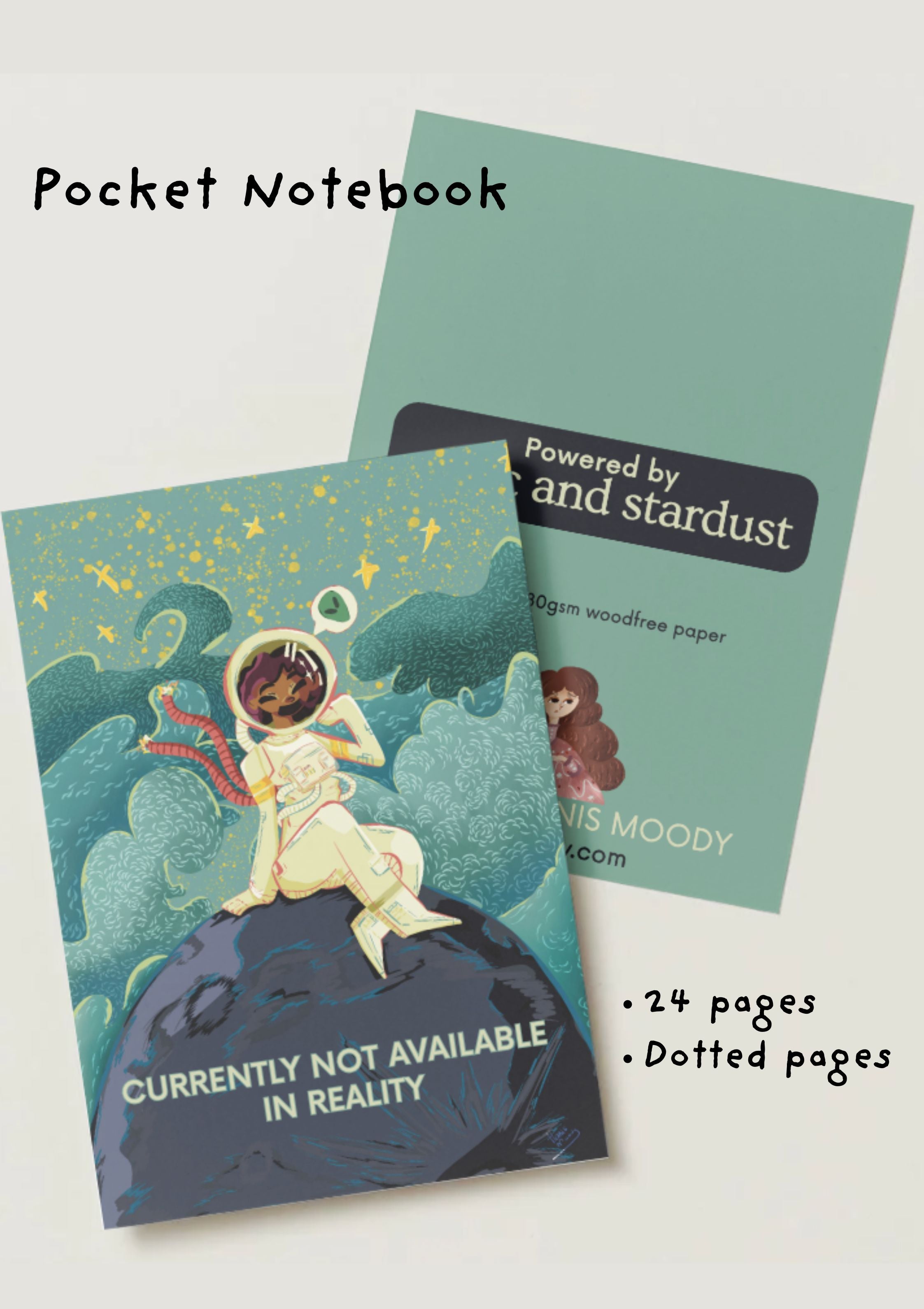 Pocket Notebook: Currently Not Available in Reality