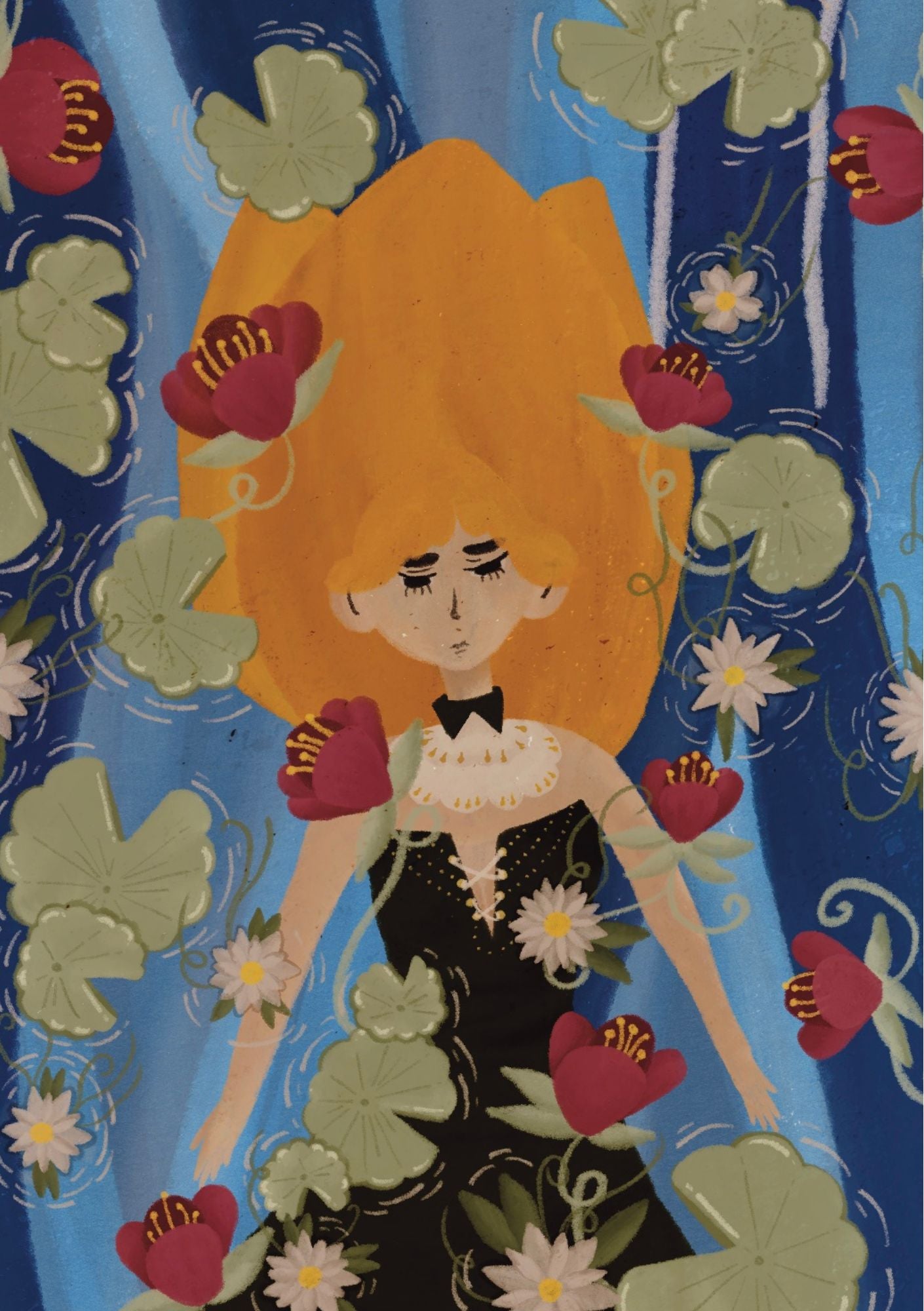 Ophelia Inspired Artprint